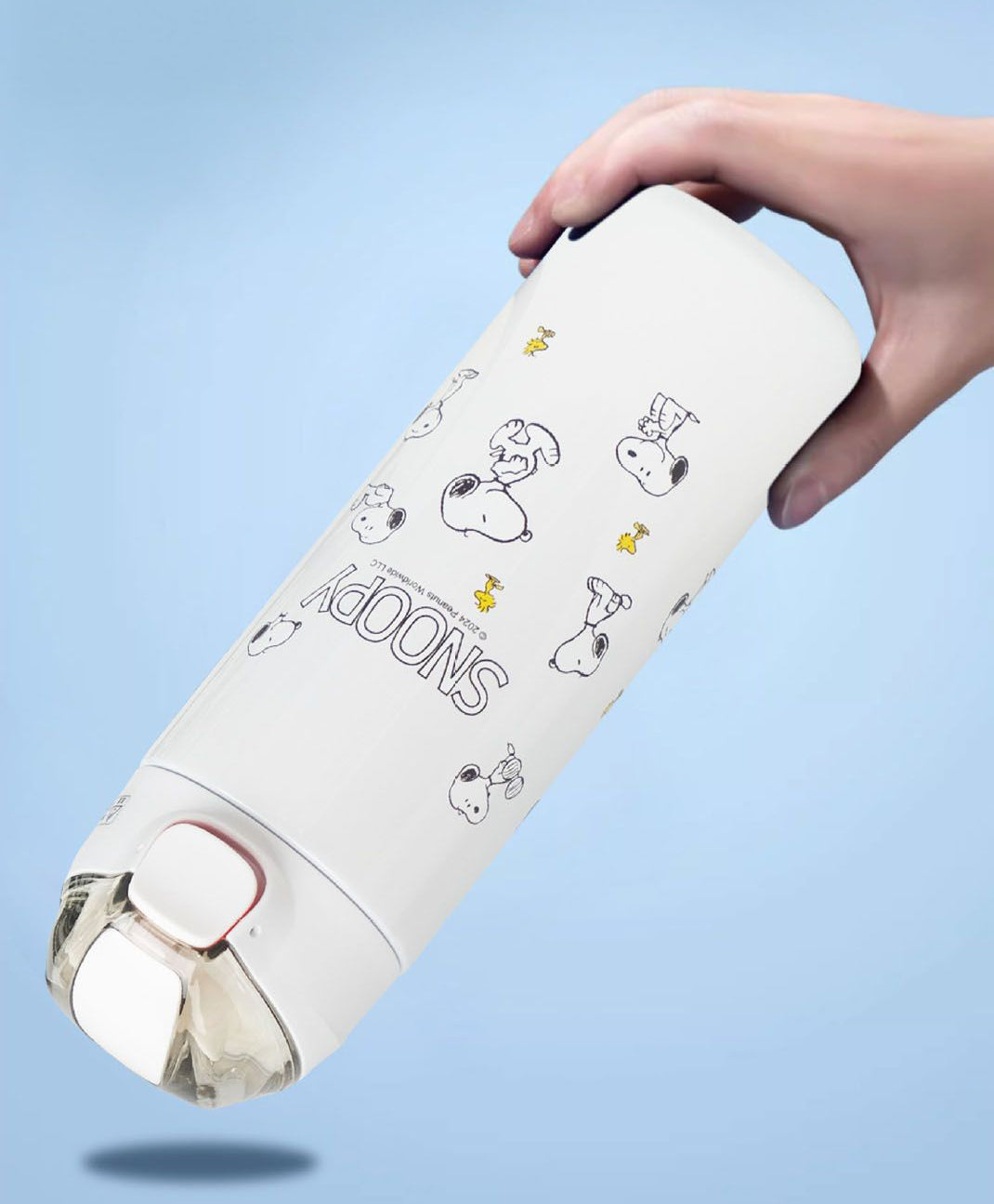 SNOOPY One-Touch Stainless Steel Vacuum Bottle (500ml)