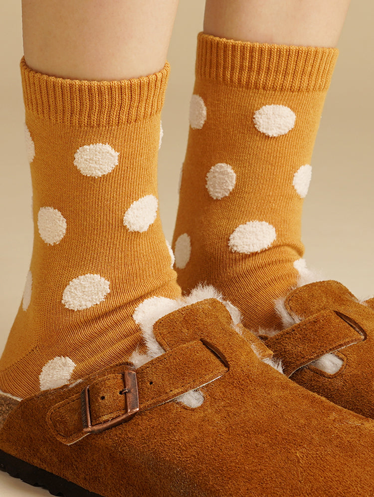 Mongle Mini Polka Dot Fashion Socks-Made in Korea