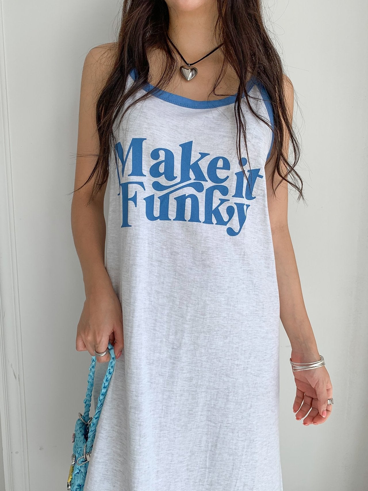Funky Mood Cotton Slip Dress