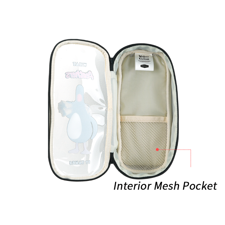 Wallace & Gromit Multi Zip PVC Pouch – Gromit / Feathers McGraw