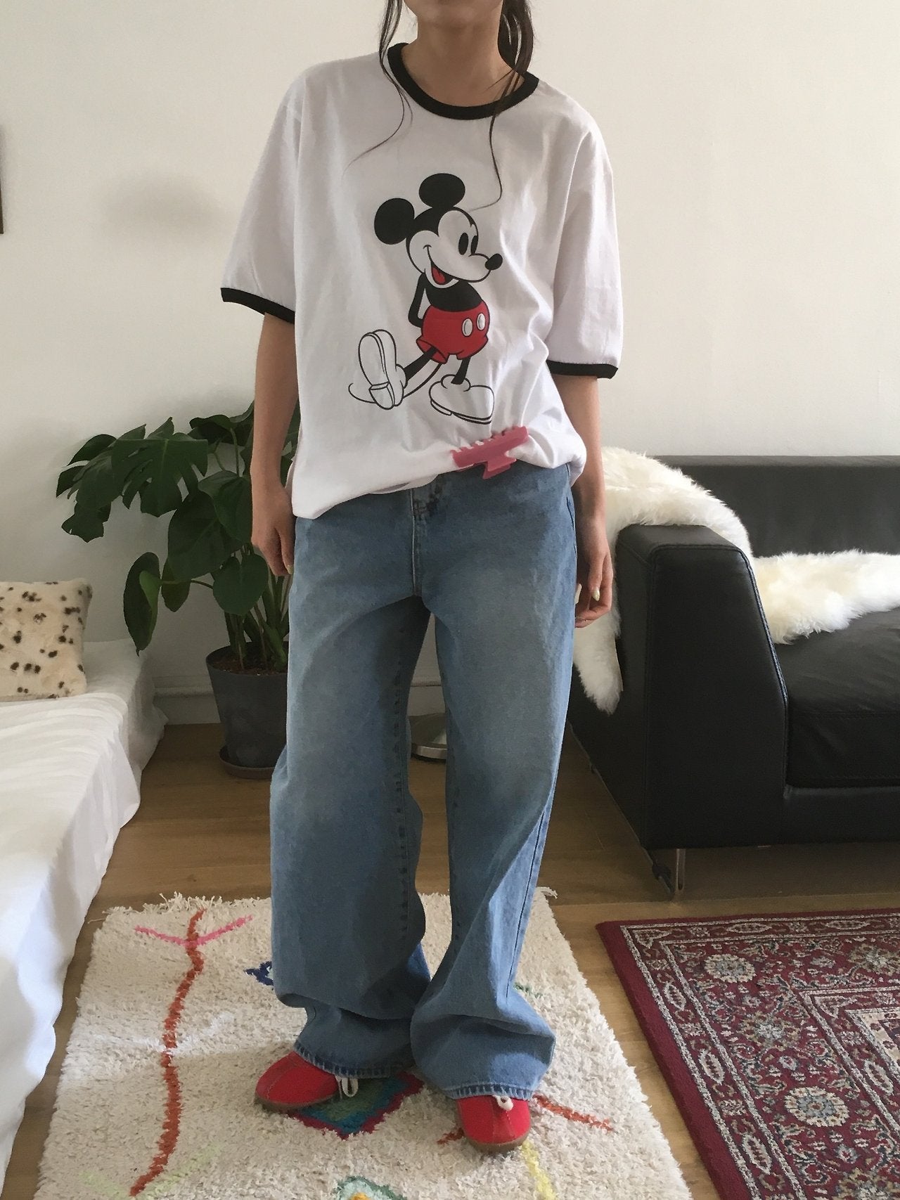 Retro Mickey Ringer T-Shirt – Classic Casual Edition - Luckyplanetusa