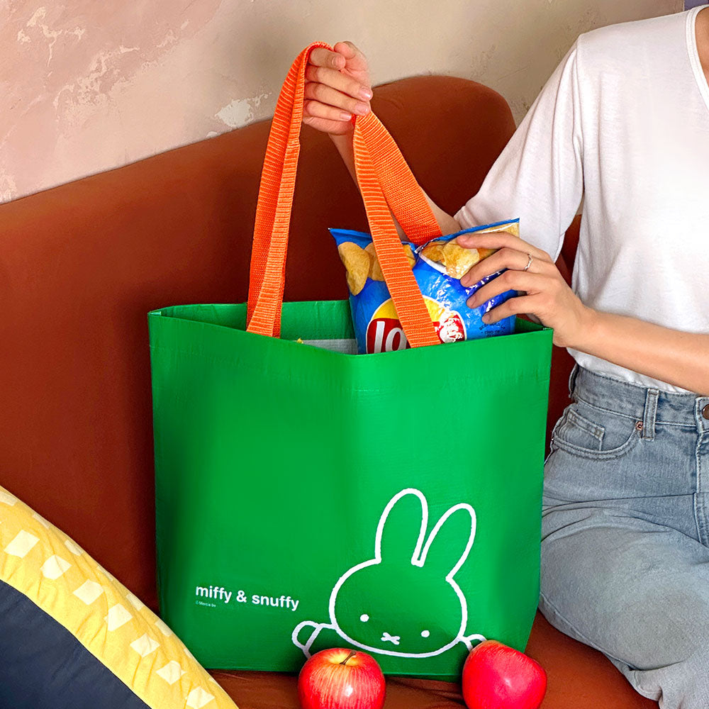Miffy and Snuffy Large Eco Tote Bag Reusable Shopper Bag