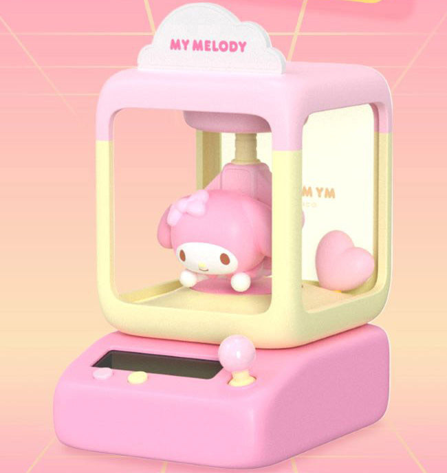 Sanrio Mini Crane Game Figures – Light & Spin Display Series
