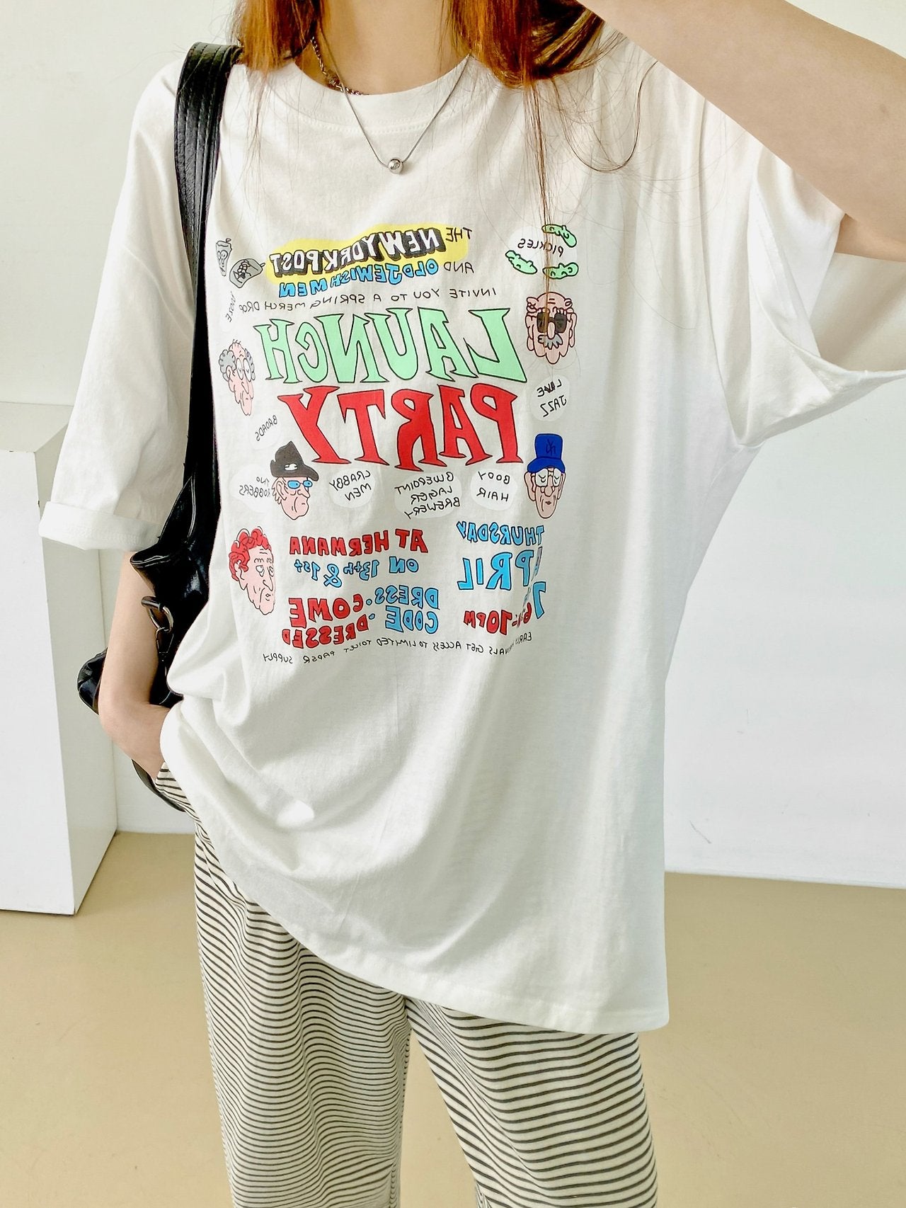 Vintage Launch Party Graphic Tee - Luckyplanetusa