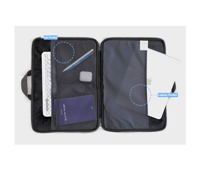 Brunch Brother Laptop Ipad/ Macbook 15" Big case Cover Handle Bags