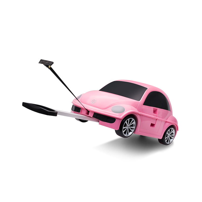 Volkswagen Beetle Kids Ride-On Suitcase Pink– Officially Licensed
