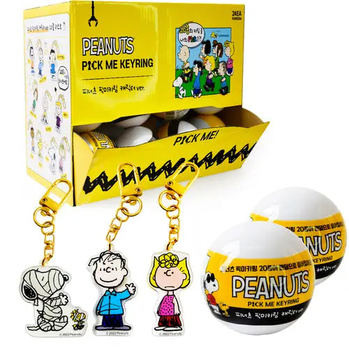 Peanuts Snoopy & Friends Random Key Chain Ring-Bag charm
