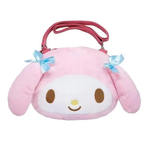 Sanrio Plush Face Crossbody Bag Ver.2