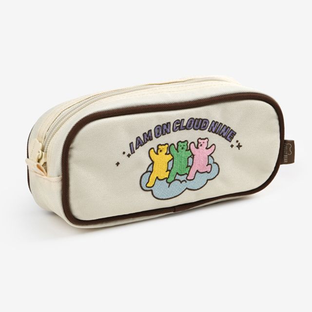 Firm Shape Bear Pencil pouch pencil case-Makeup pouch