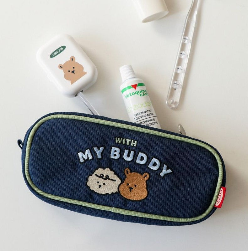 Firm Shape Bear Pencil pouch pencil case-Makeup pouch