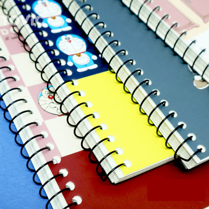 Doraemon Classic Spiral Notebook – A4 Size Random