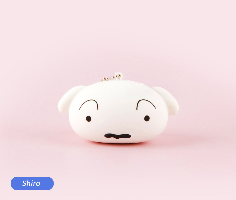 Crayon Shin-chan Squishy Face Keyring – 4 Characters random