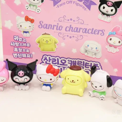 Sanrio Face off Collectable blind Random Figure BOX - Luckyplanetusa