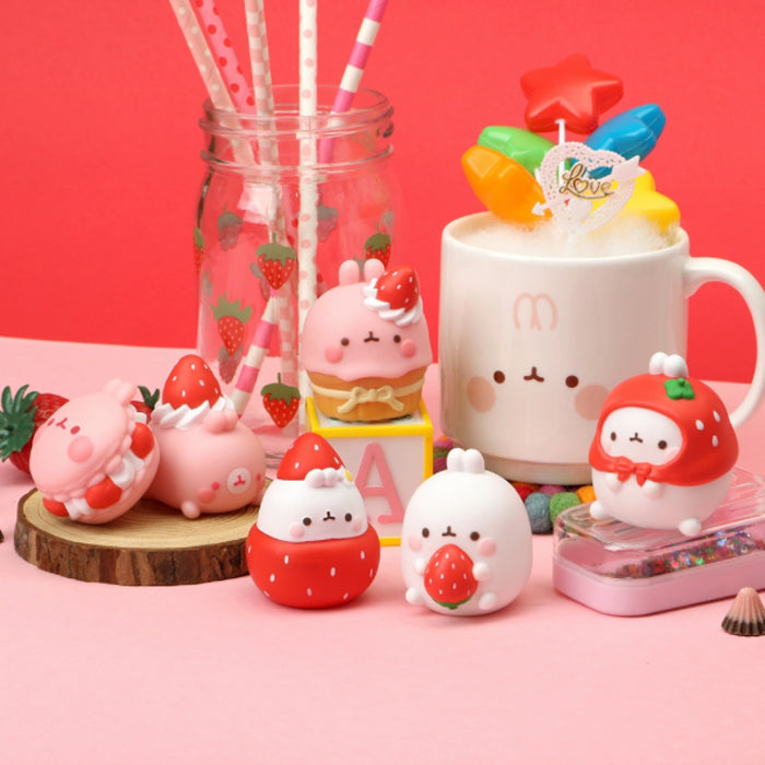 Molang Strawberry Party Blind Box Figure Series