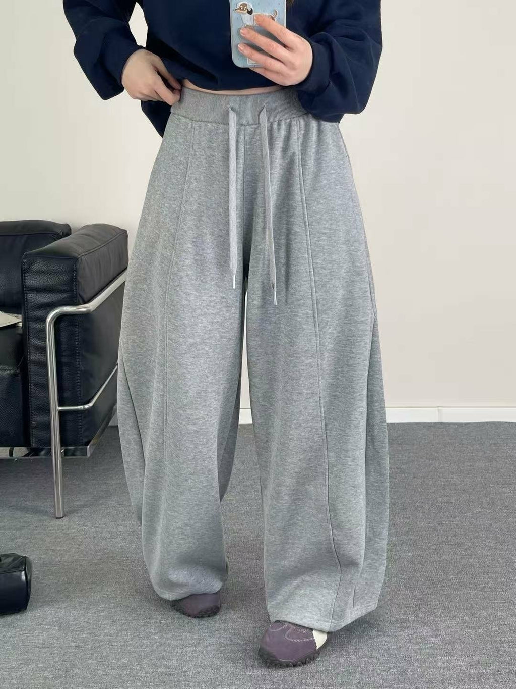 Soft Curve Wide Barrel Pants - Luckyplanetusa