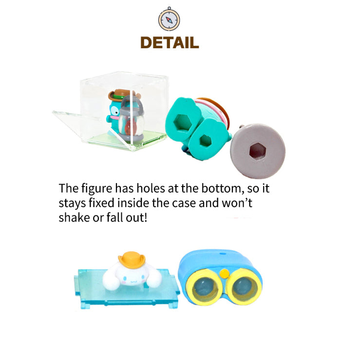 Sanrio Characters Official Licensed Little Explorer Mini Figure Blind Box