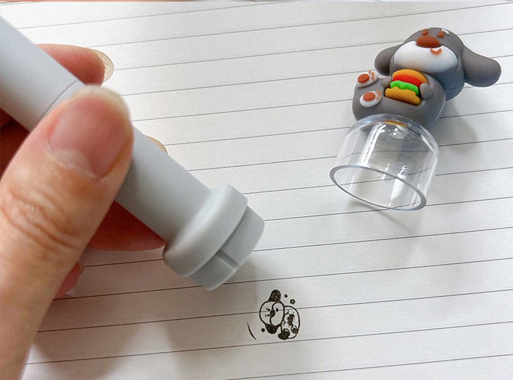 Happy Dachshund Stamp Ballpoint Pen