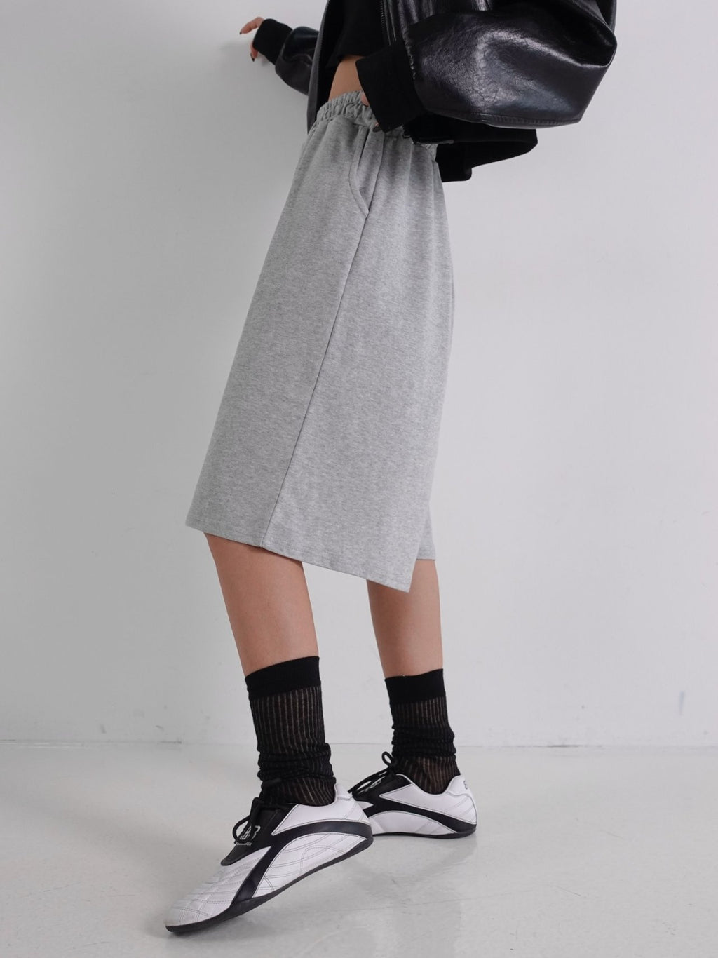 Easy Flow Sweat Skirt Pants - Luckyplanetusa