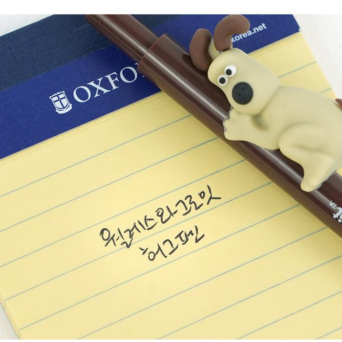 Wallace & Gromit Hug Pen – Gromit / Feathers McGraw