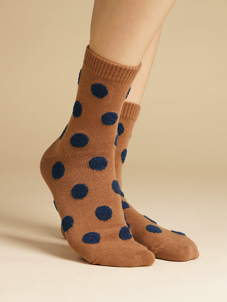 Mongle Mini Polka Dot Fashion Socks-Made in Korea