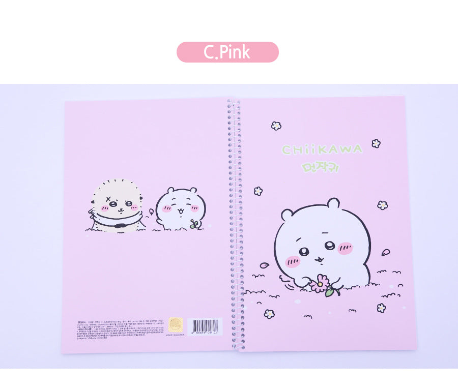 Chiikawa Mini Spiral Notebook – 4 Cute Designs