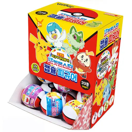 NEW! Pokémon Figure random Mystery Capsule Toy BOX - Luckyplanetusa