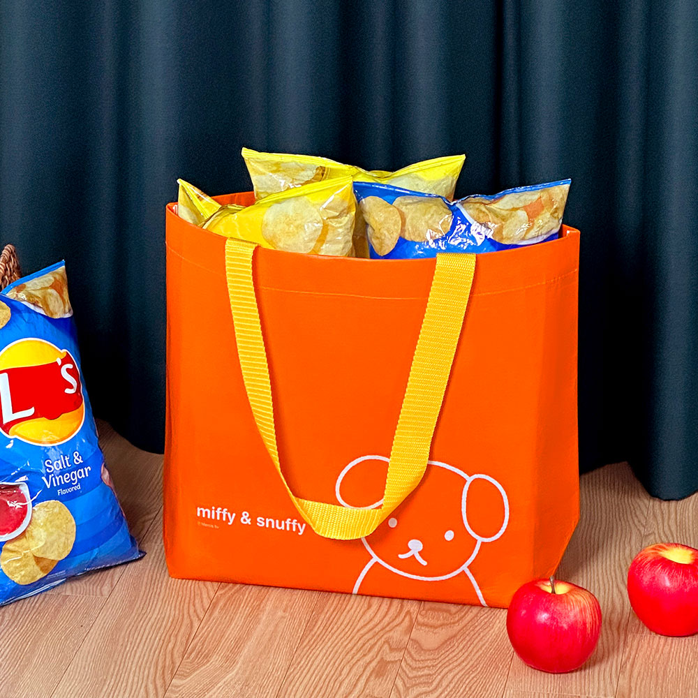Miffy and Snuffy Large Eco Tote Bag Reusable Shopper Bag