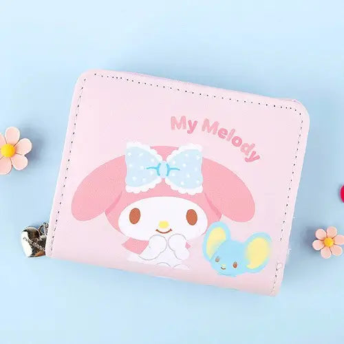 Sanrio Characters illust Multi Wallet Purse, Card Holders