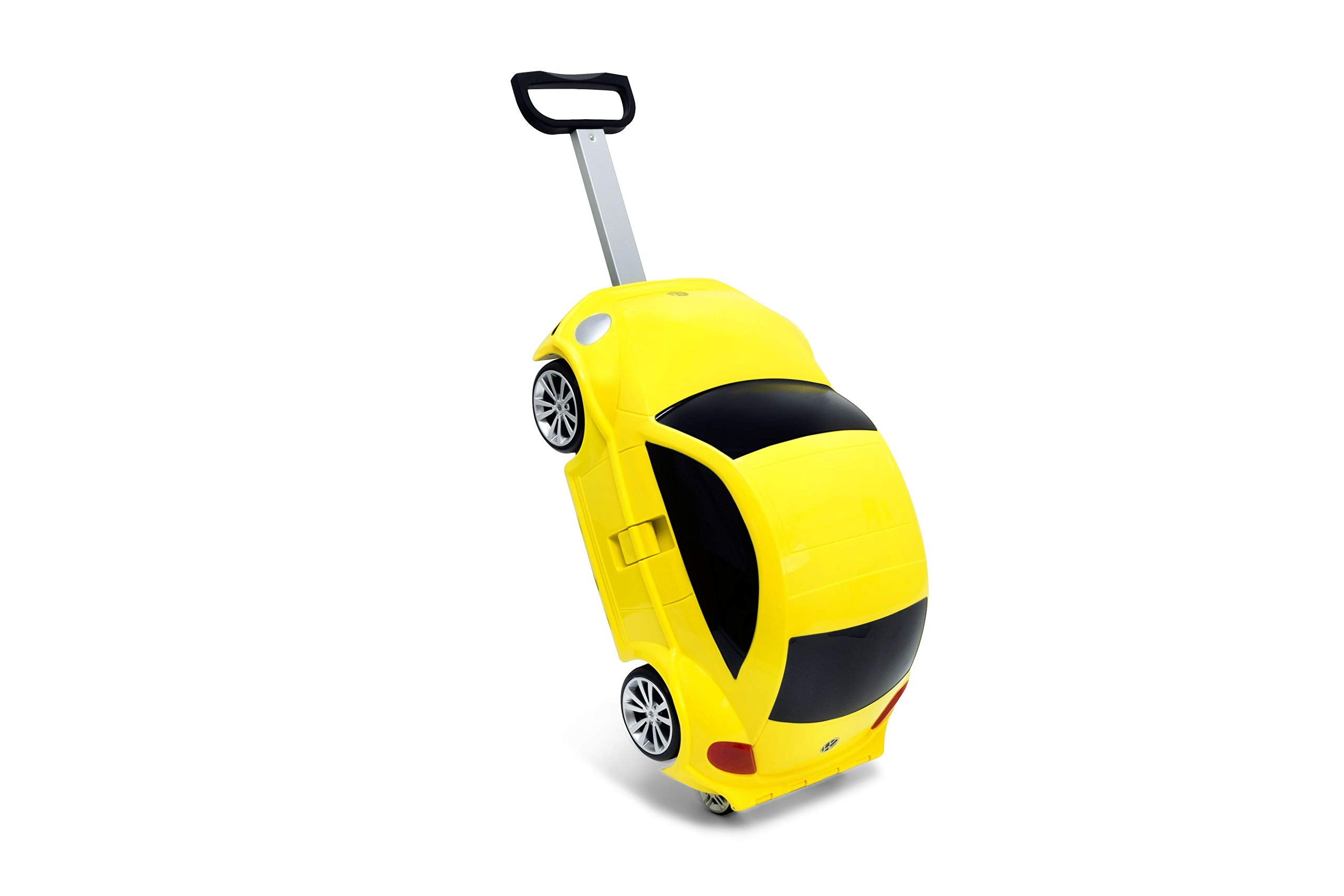 Volkswagen Beetle Kids Ride-On Suitcase Yellow– Officially Licensed