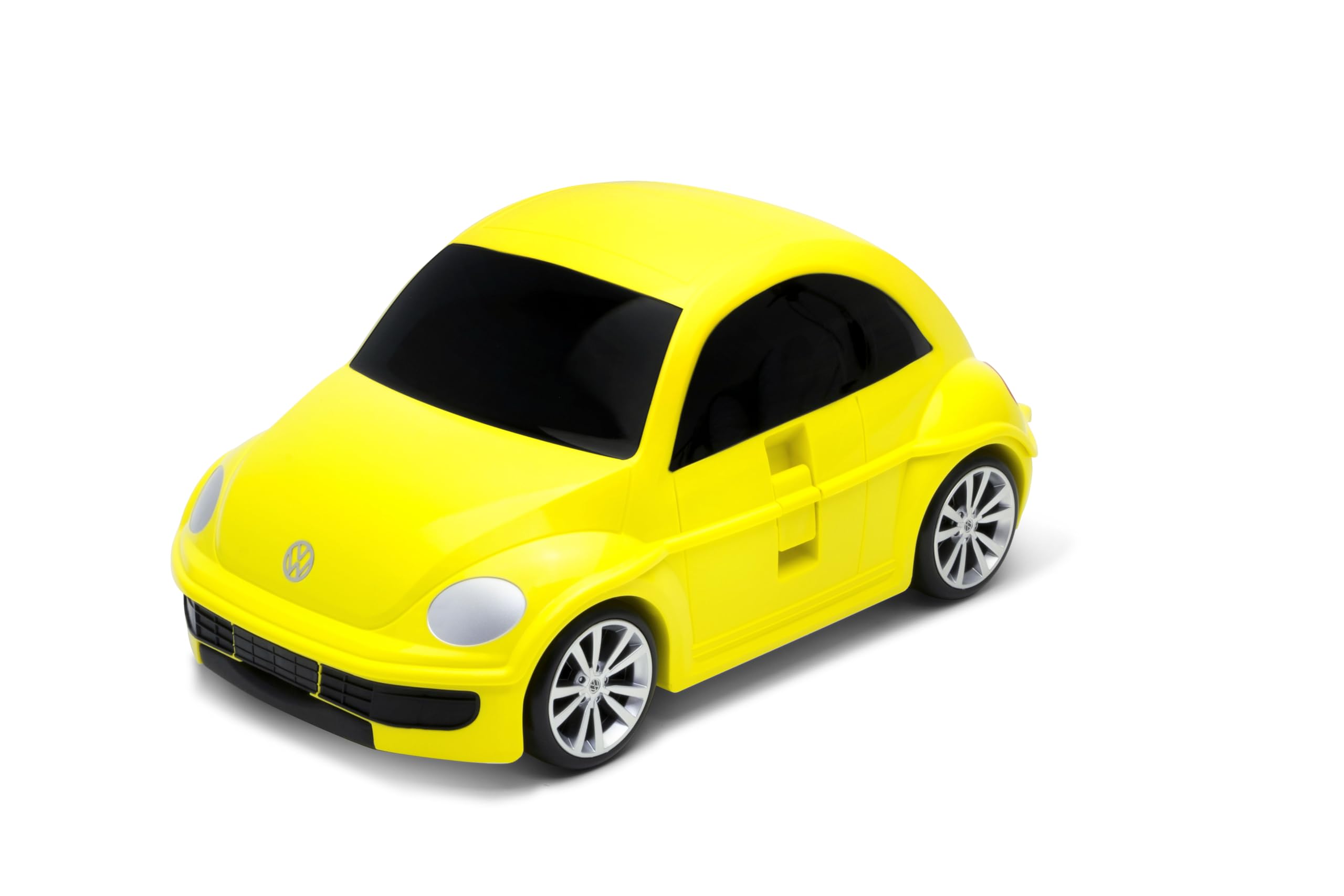 Volkswagen Beetle Kids Ride-On Suitcase Yellow– Officially Licensed