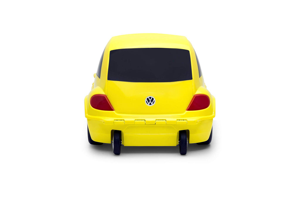 Volkswagen Beetle Kids Ride-On Suitcase Yellow– Officially Licensed