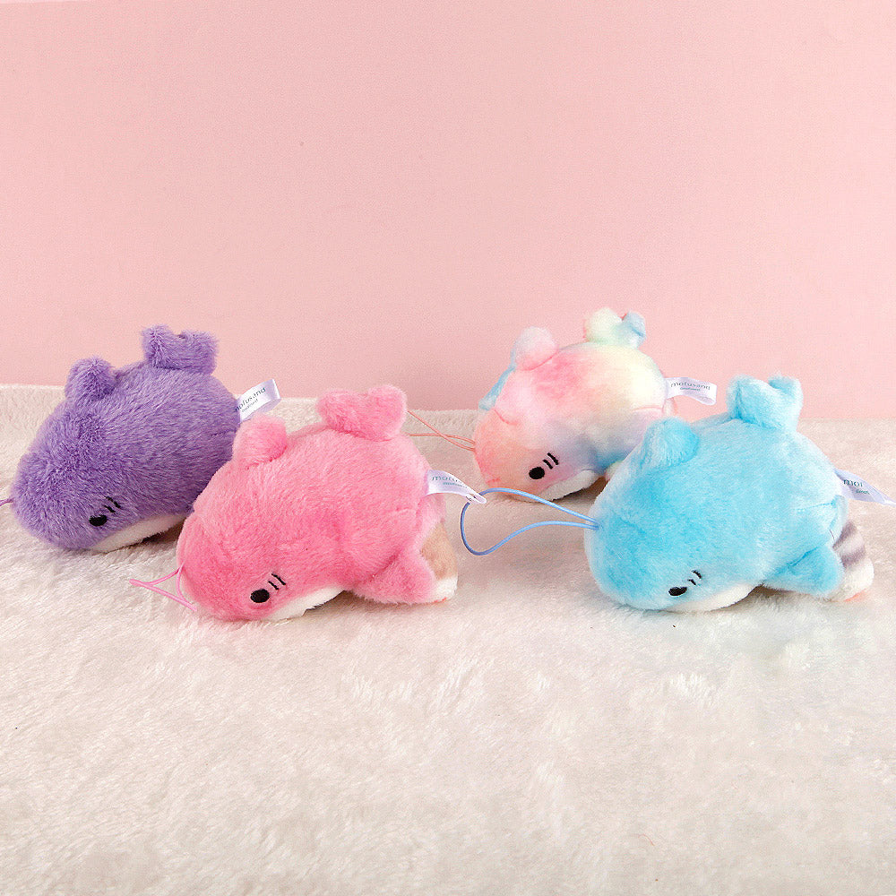 Mofusand Pastel Shark Cat Mascot Plush Keychain 10cm Random