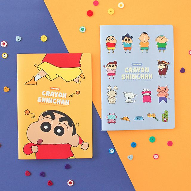 SHIN CHAN Back to School Note book - Greed