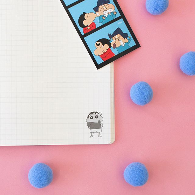 SHIN CHAN Back to School Note book - Greed
