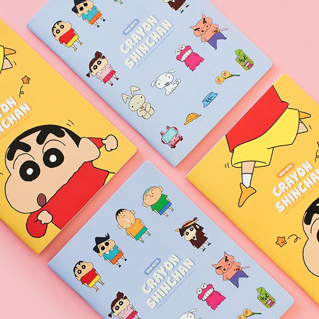 SHIN CHAN Back to School Note book - Greed