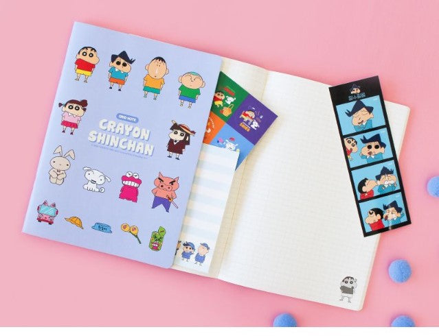 SHIN CHAN Back to School Note book - Greed