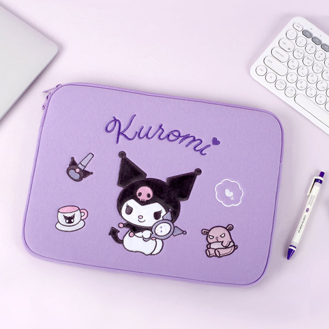 Sanrio My Melody Premium 13" Laptop Tablet Cover Case-Official Bags/Cinnamoroll, Kuromi Back to school, Tablet ,Macbook, ipad cover/sleeves