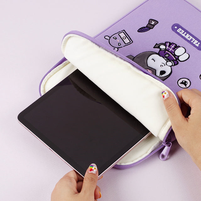 Sanrio My Melody Premium 11" i-Pad Tablet Pouch Case-Official Bags/Cinnamoroll, Kuromi Back to school, Tablet cover/sleeves