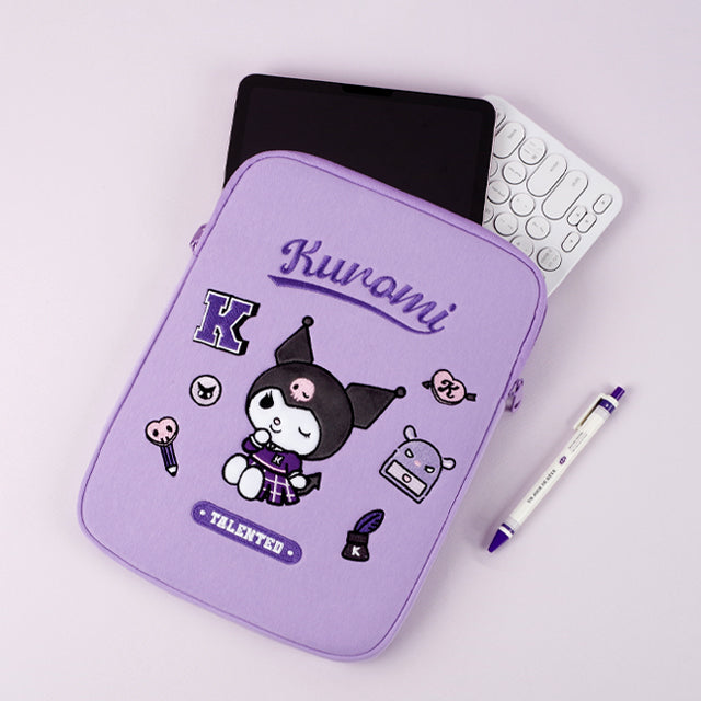 Sanrio My Melody Premium 11" i-Pad Tablet Pouch Case-Official Bags/Cinnamoroll, Kuromi Back to school, Tablet cover/sleeves
