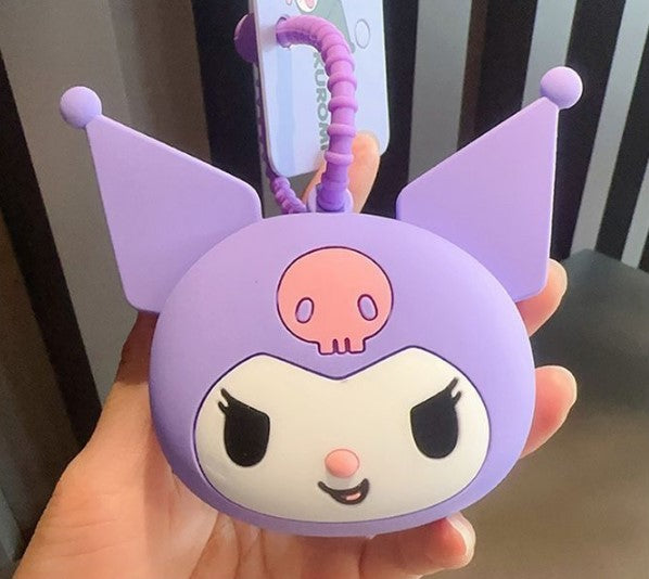 Sanrio wallet Pouch Charm Cinnamoroll, Kuromi, Pochcco, My Melody Car Key Chain