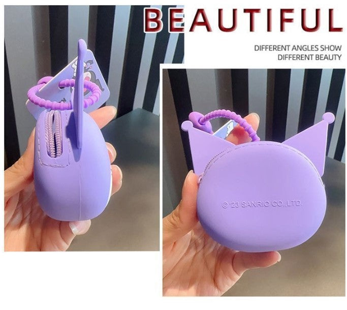 Sanrio wallet Pouch Charm Cinnamoroll, Kuromi, Pochcco, My Melody Car Key Chain