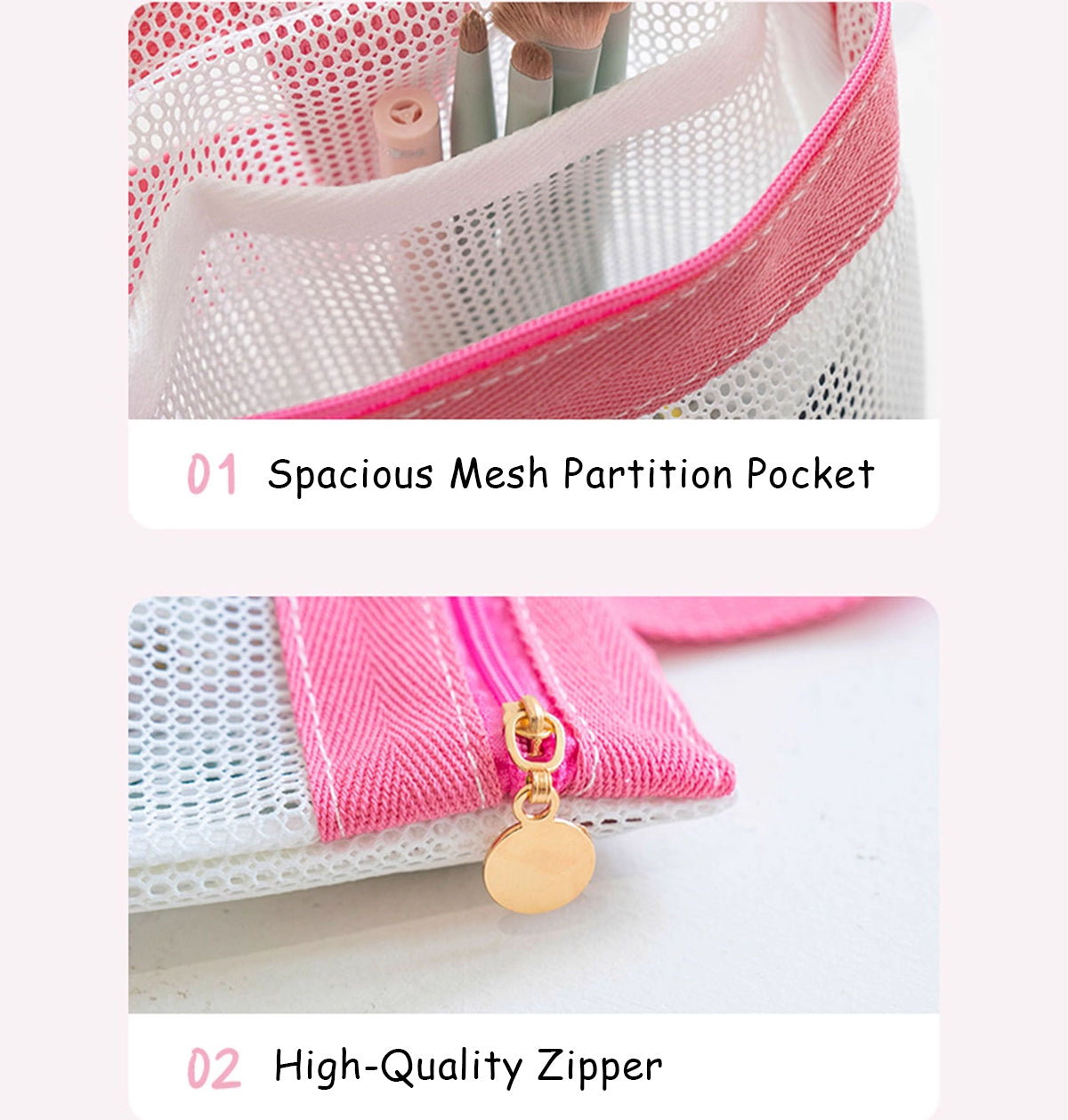 Sanrio Mesh Mini Tote Bag – 4 Styles (Hello Kitty / Pochacco / My Melody / Kuromi)