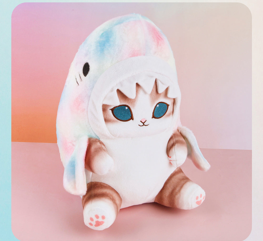 Mofusand Shark Cat BIG Plush Doll 28cm Random Color