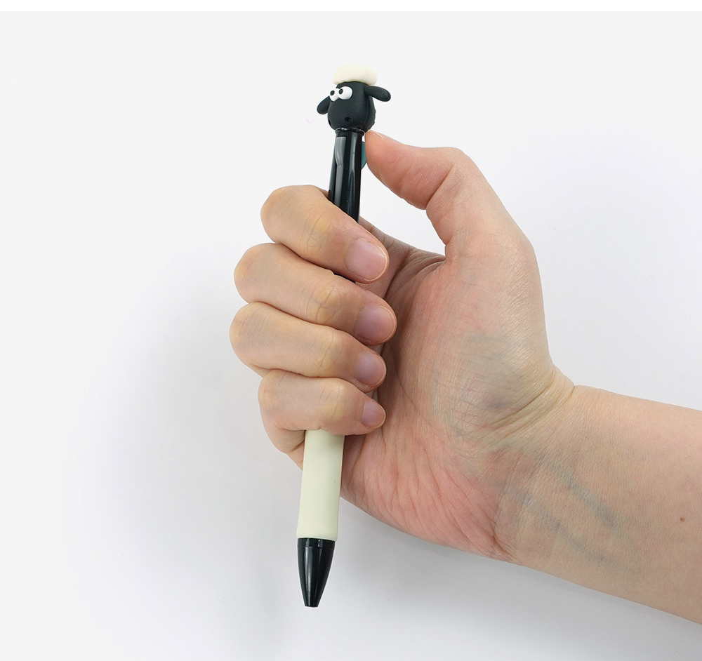 Wallace & Gromit 3-Color Figure Ballpoint Pen – 0.7mm (Gromit / Shaun)