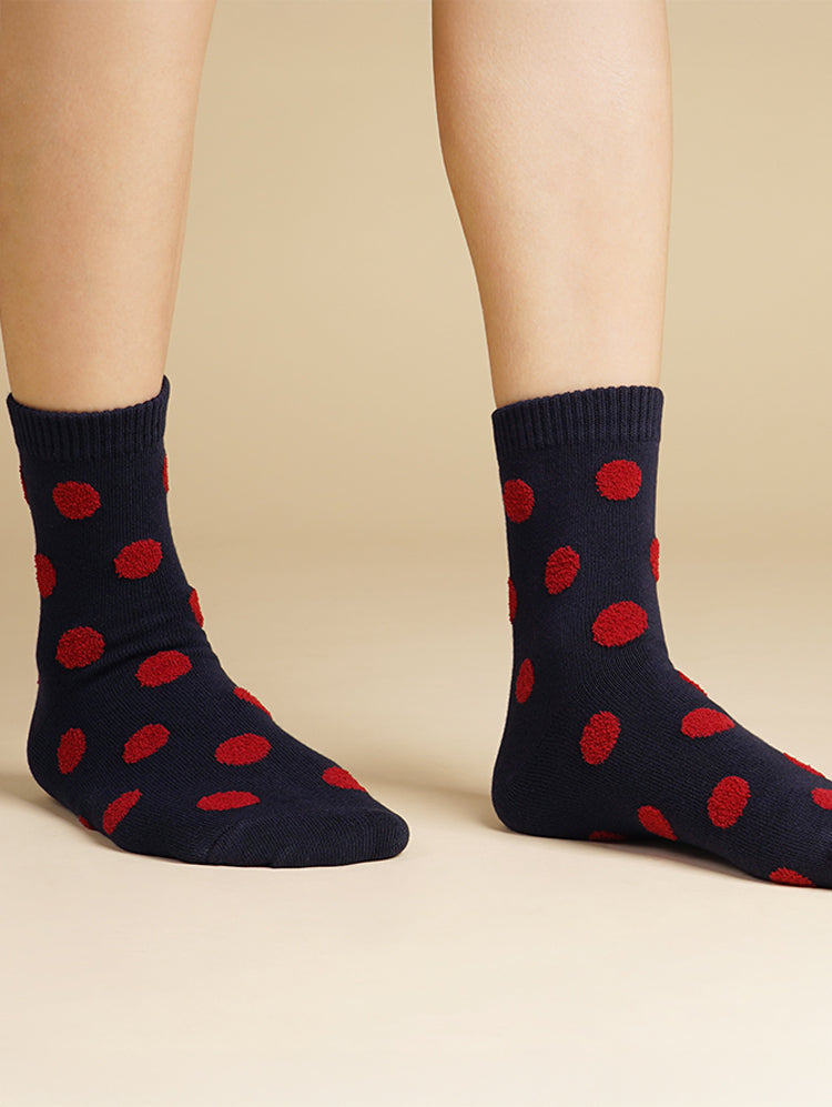 Mongle Mini Polka Dot Fashion Socks-Made in Korea