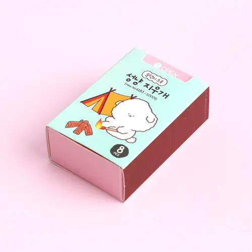 Unique Design Stationery Matches Shape Eraser