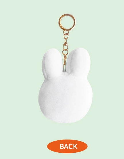 Miffy Face Keyring Bagcharm Crying , Sleepy 2 versions