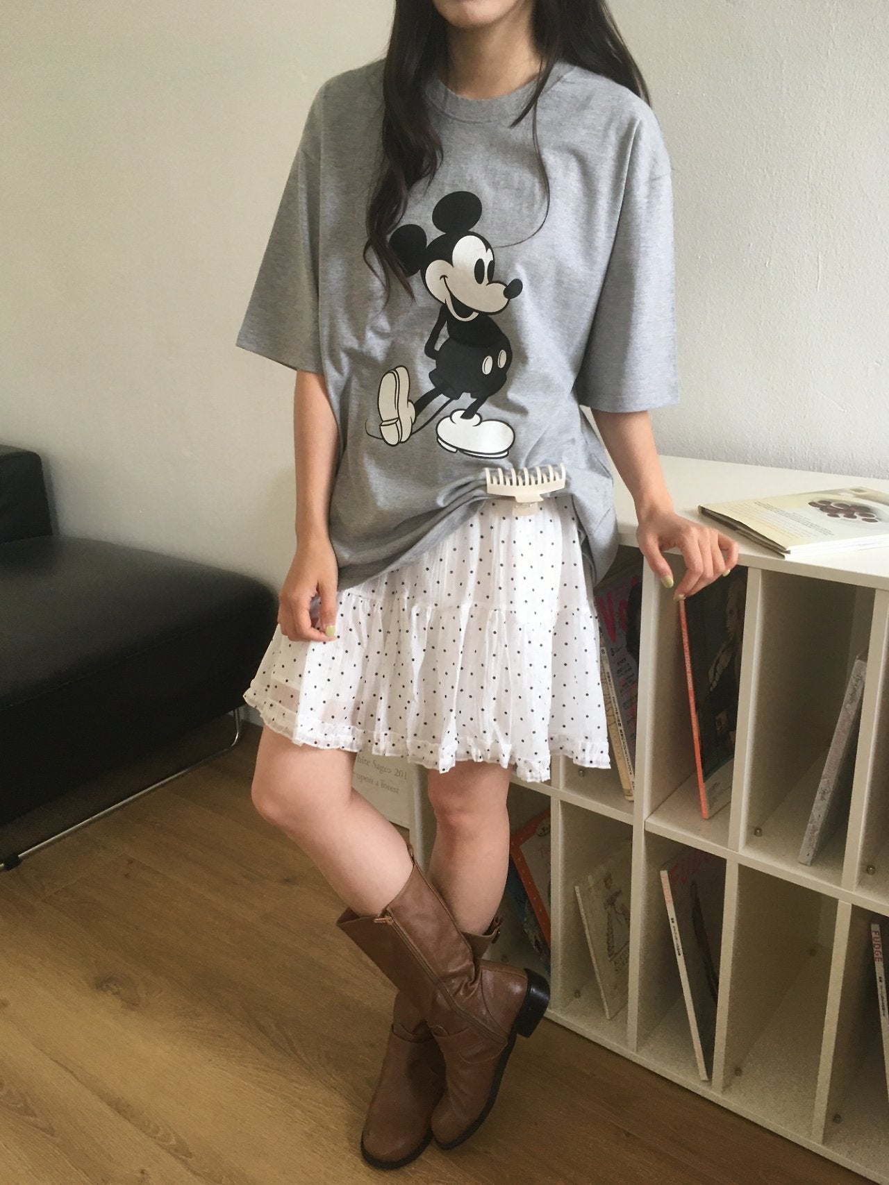 Mono Mickey Classic T-Shirt – Minimal Vintage Edition Officially Licensed - Luckyplanetusa