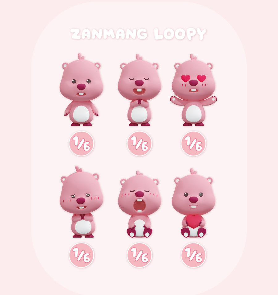 Zanmang Loopy Mini Figure – Baby Series Ver.1 (Random Box)