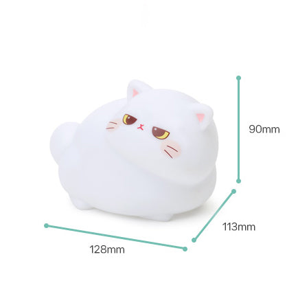 Nabi Cat Mood Light – Soft Silicone Night Lamp